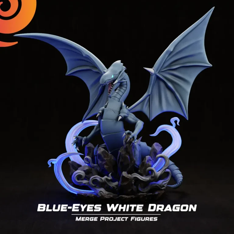 Dragón Blanco de Ojos Azules - Yu Gi Oh! - STL Files - STL Forge