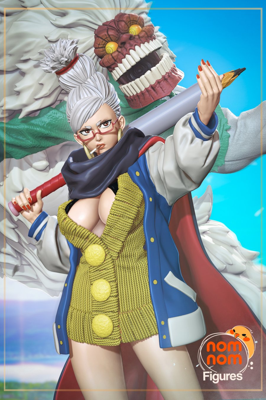 Seiko y Okarun Granny de cerca