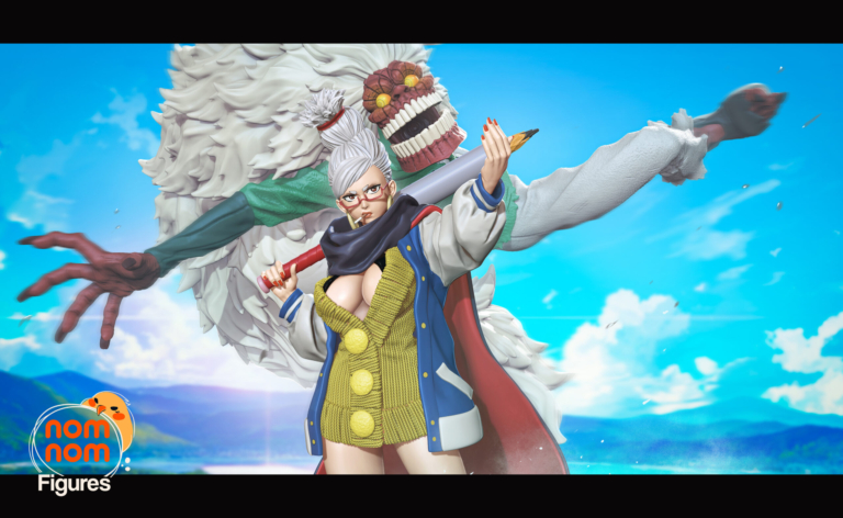 Seiko y Granny Okarun + Busto - Dandadan - STL Files