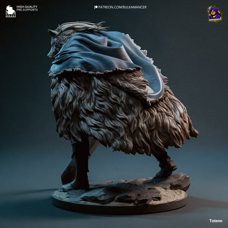 Blaidd 2 - Elden Ring - STL Files - STL Forge