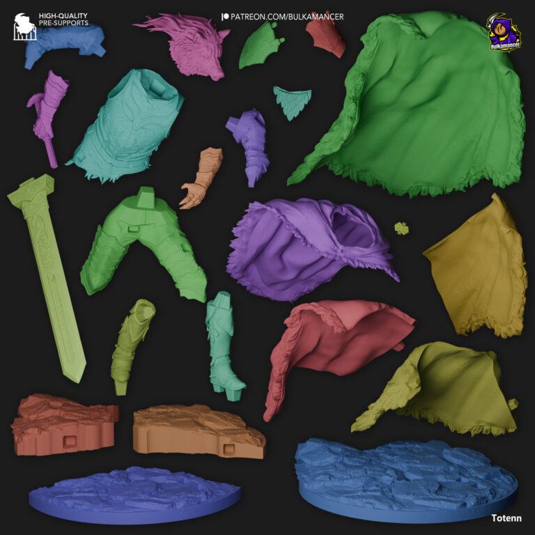 Blaidd 2 - Elden Ring - STL Files - STL Forge