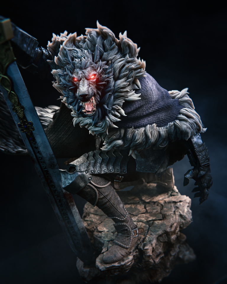 Blaidd - Elden Ring - STL Files - STL Forge