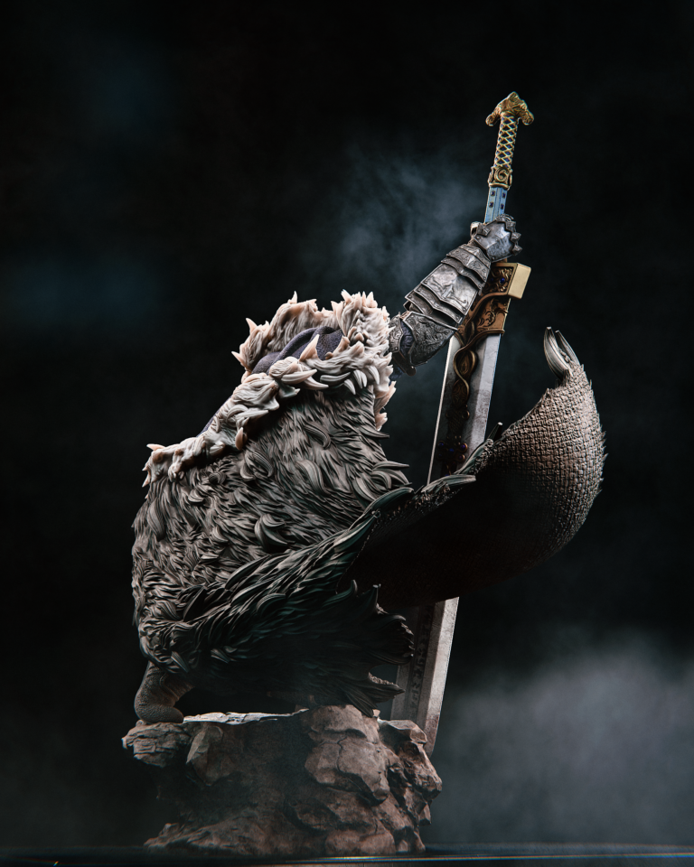 Blaidd - Elden Ring - STL Files - STL Forge