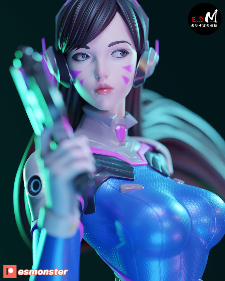 D.Va 2 + NSFW - Overwatch - STL Files - STL Forge