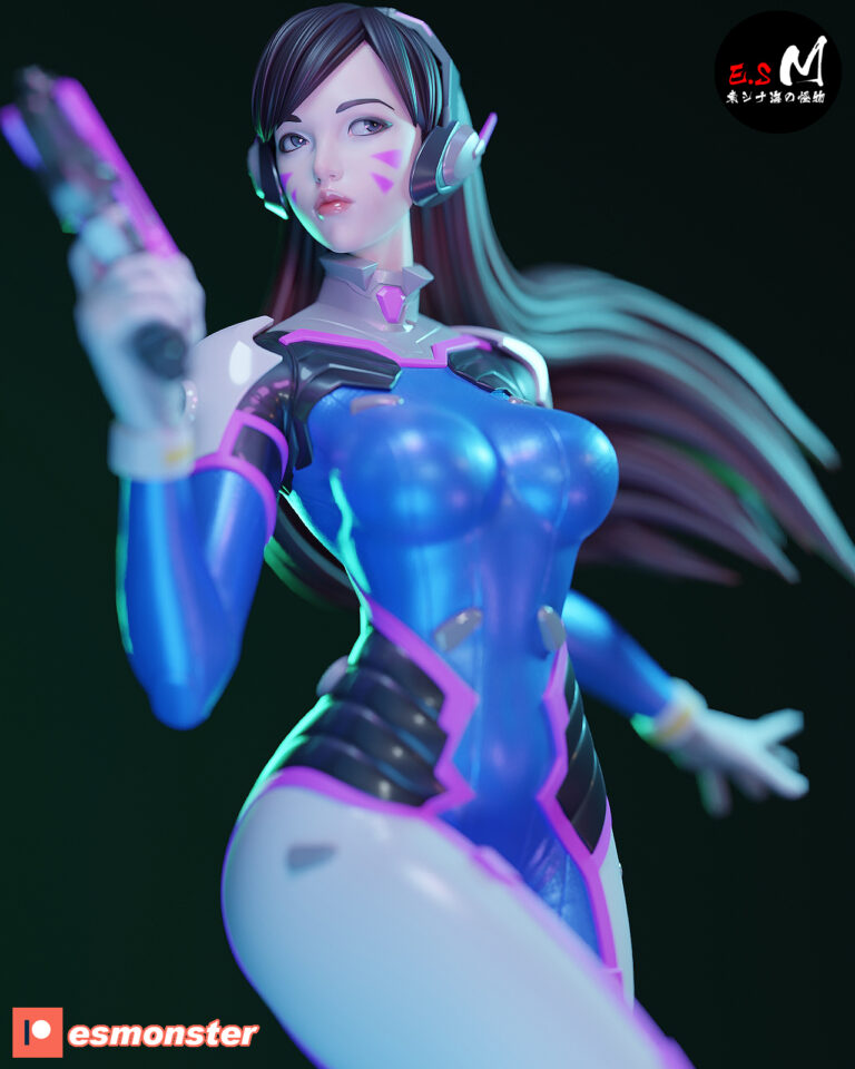D.Va 2 + NSFW - Overwatch - STL Files - STL Forge
