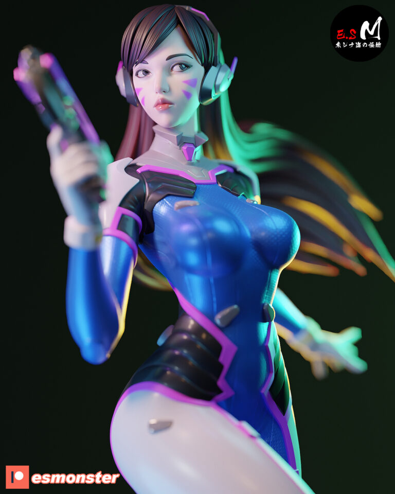 D.Va 2 + NSFW - Overwatch - STL Files - STL Forge