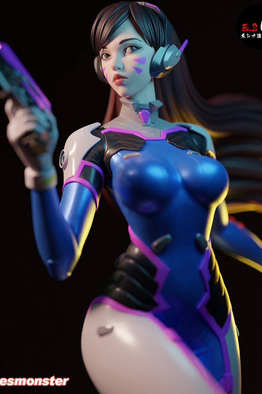 D.Va de cerca