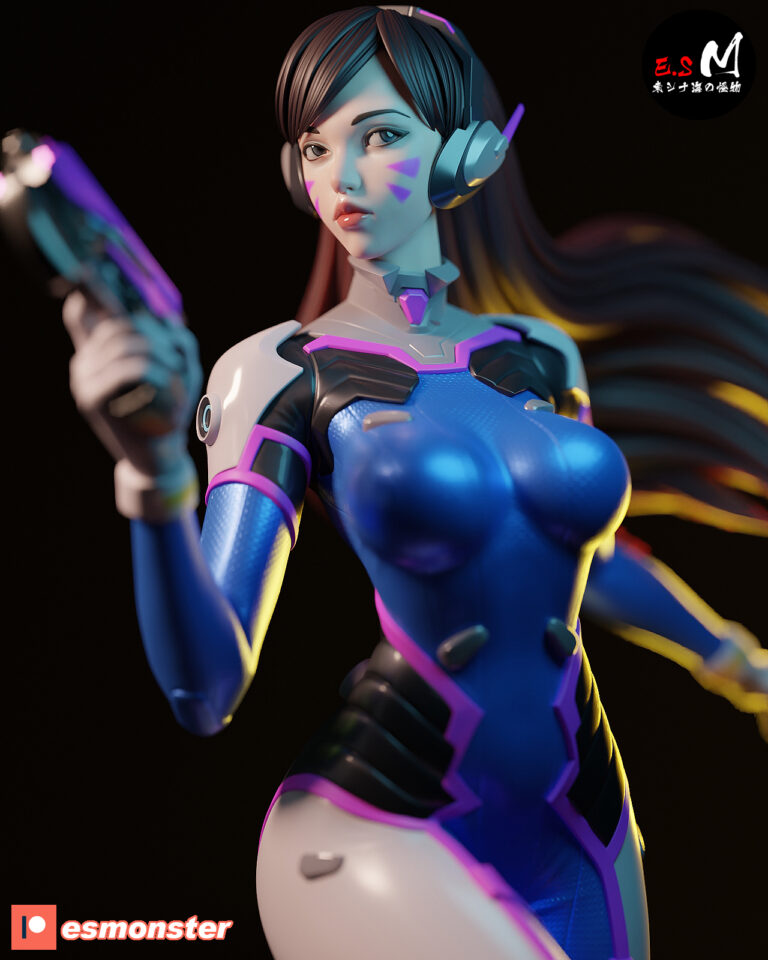 D.Va 2 + NSFW - Overwatch - STL Files - STL Forge