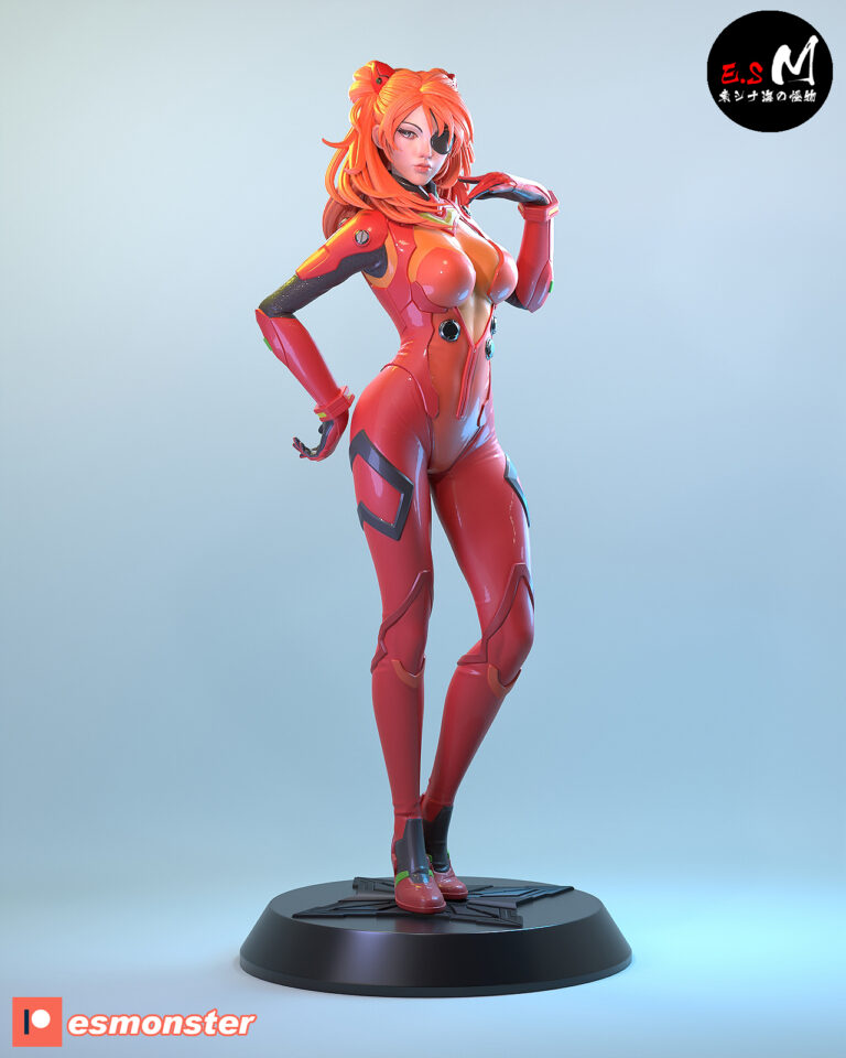 Asuka 3 + NSFW - Neon Genesis Evangelion - STL Files