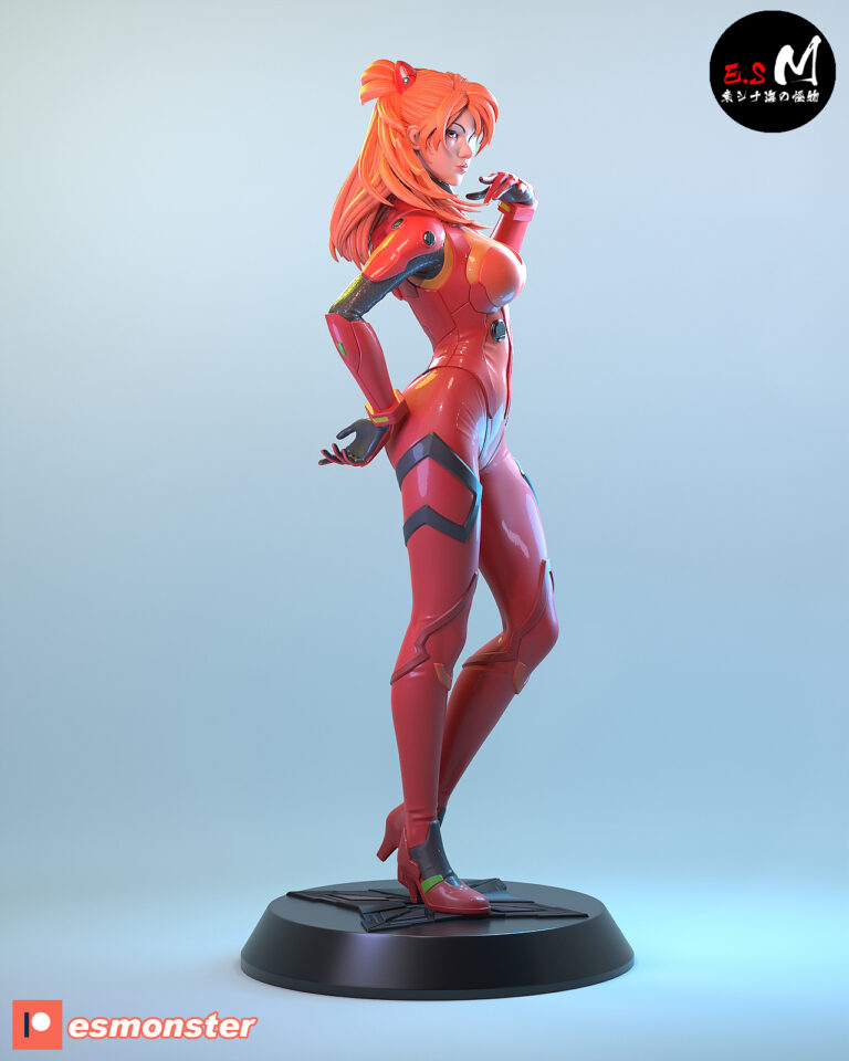 Asuka 3 + NSFW - Neon Genesis Evangelion - STL Files