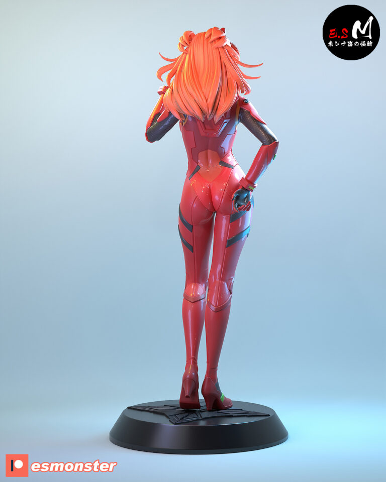 Asuka 3 + NSFW - Neon Genesis Evangelion - STL Files
