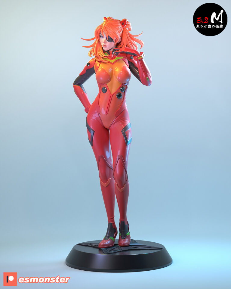 Asuka 3 + NSFW - Neon Genesis Evangelion - STL Files