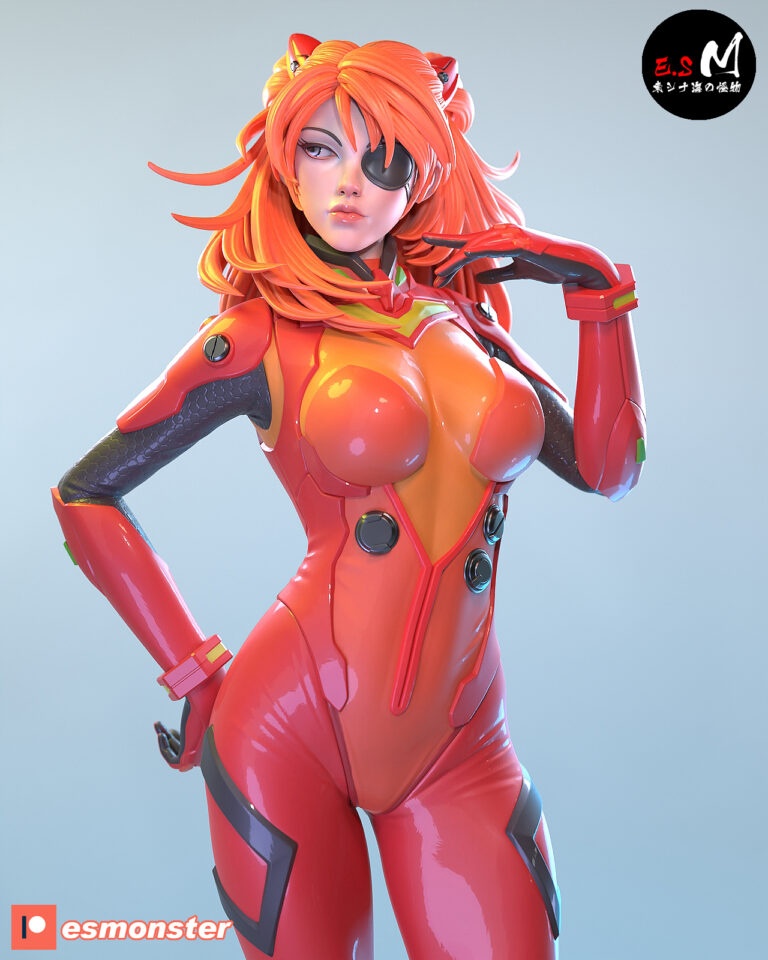 Asuka 3 + NSFW - Neon Genesis Evangelion - STL Files