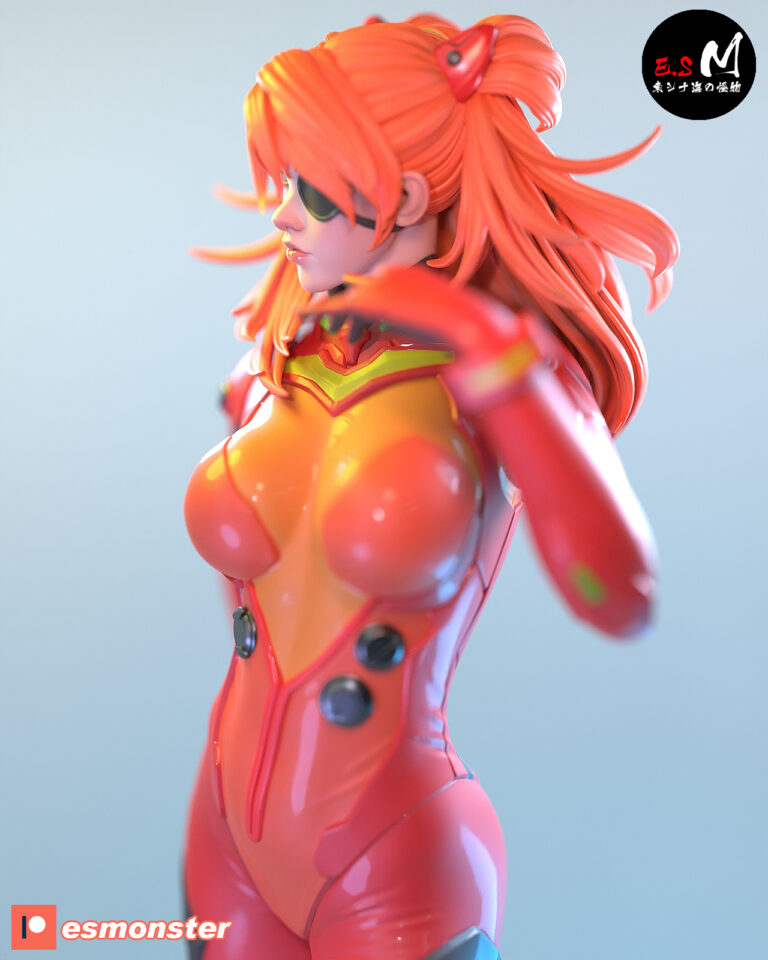 Asuka 3 + NSFW - Neon Genesis Evangelion - STL Files