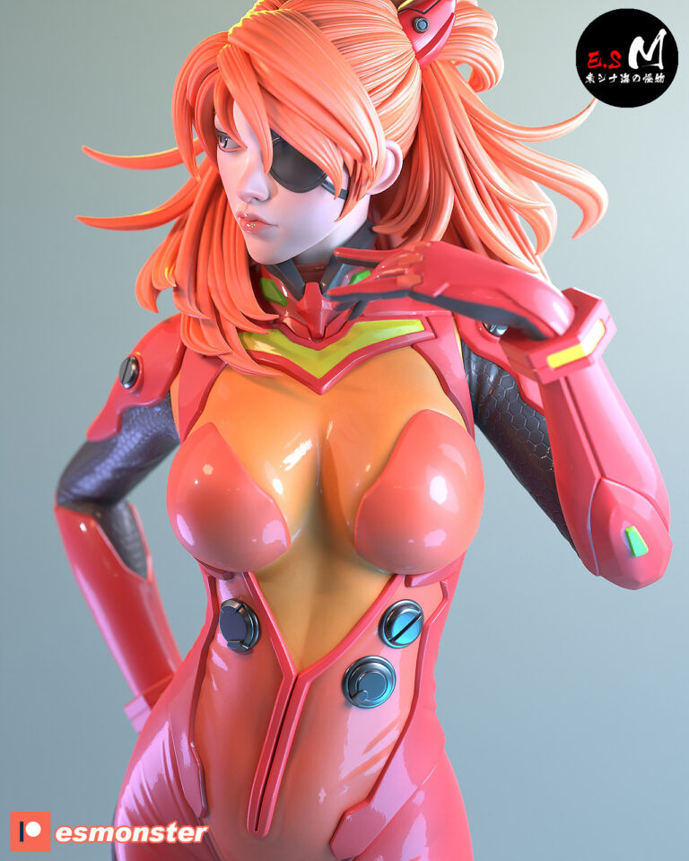 Asuka 3 + NSFW - Neon Genesis Evangelion - STL Files