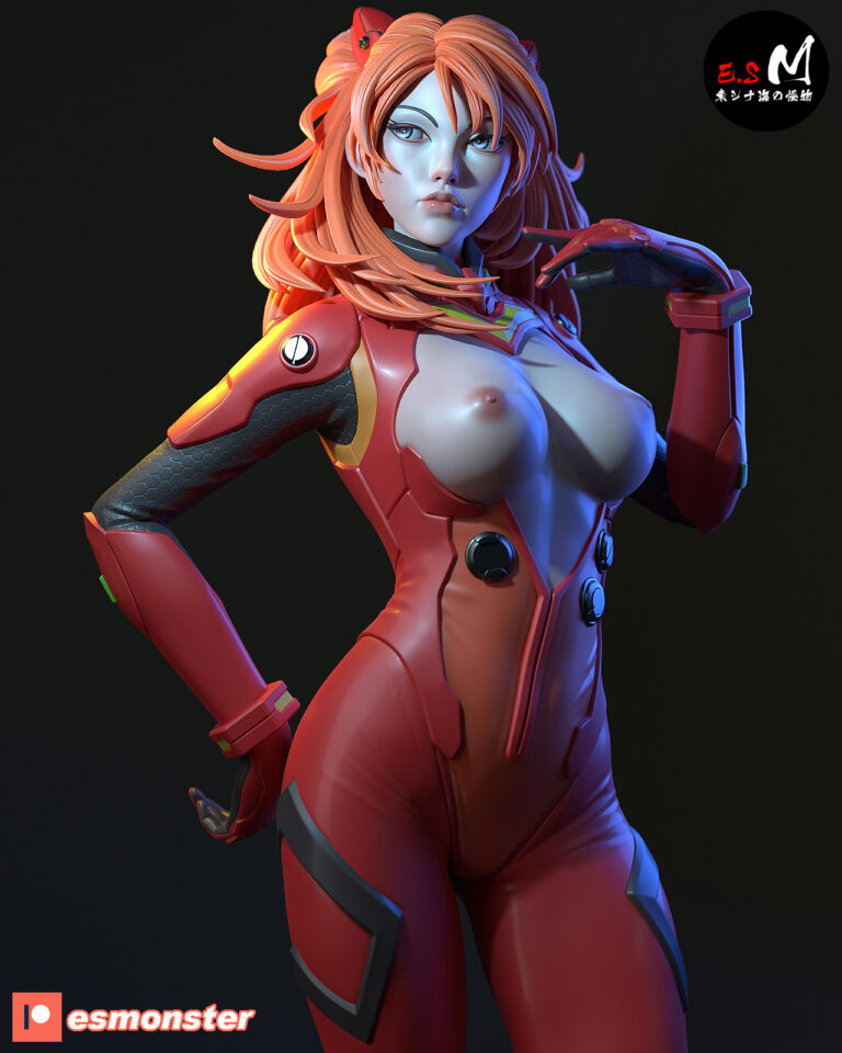Asuka 3 + NSFW - Neon Genesis Evangelion - STL Files