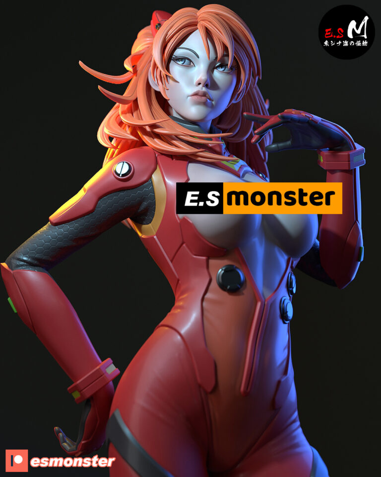 Asuka 3 + NSFW - Neon Genesis Evangelion - STL Files