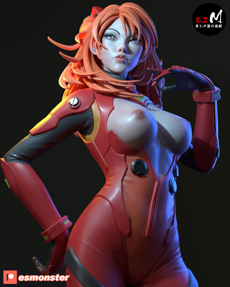 Asuka 3 + NSFW - Neon Genesis Evangelion - STL Files