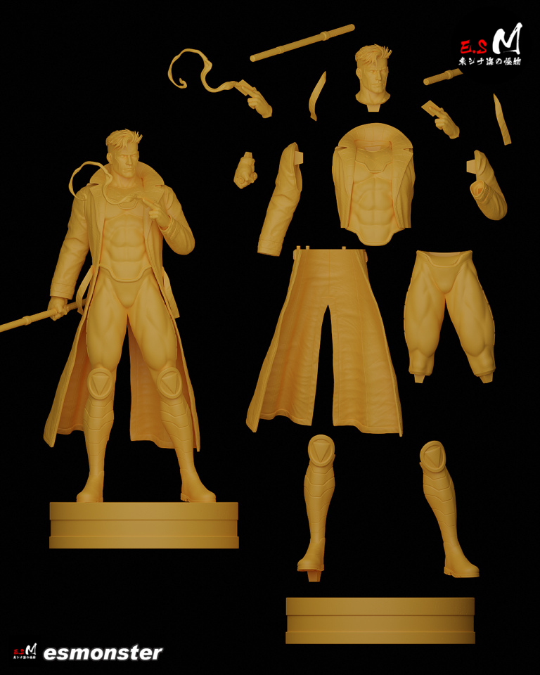 Gambit - Marvel - STL Files - STL Forge
