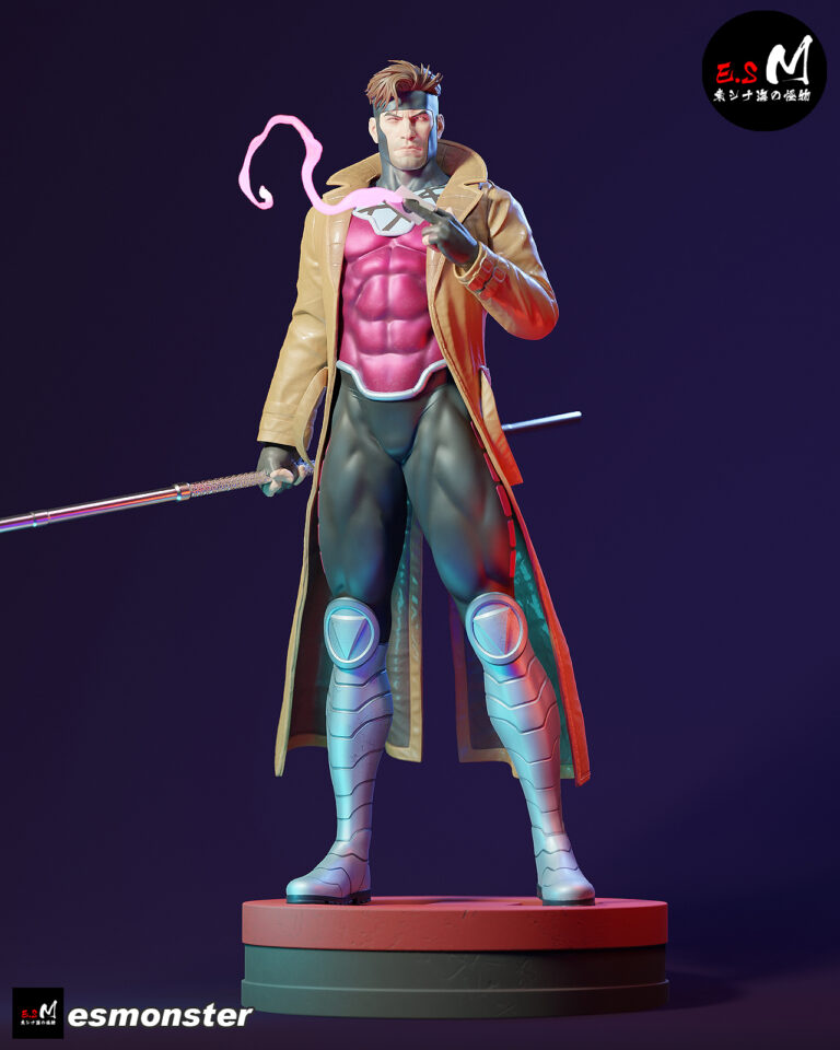 Gambit - Marvel - STL Files - STL Forge