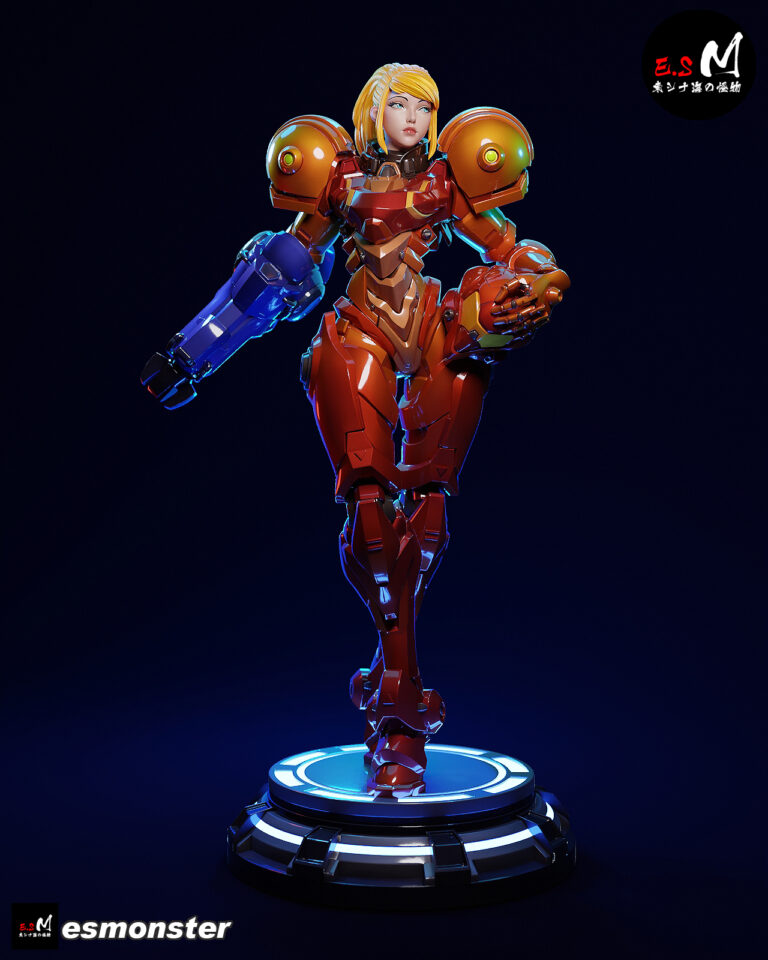 Samus Aran - Metroid - STL Files - STL Forge