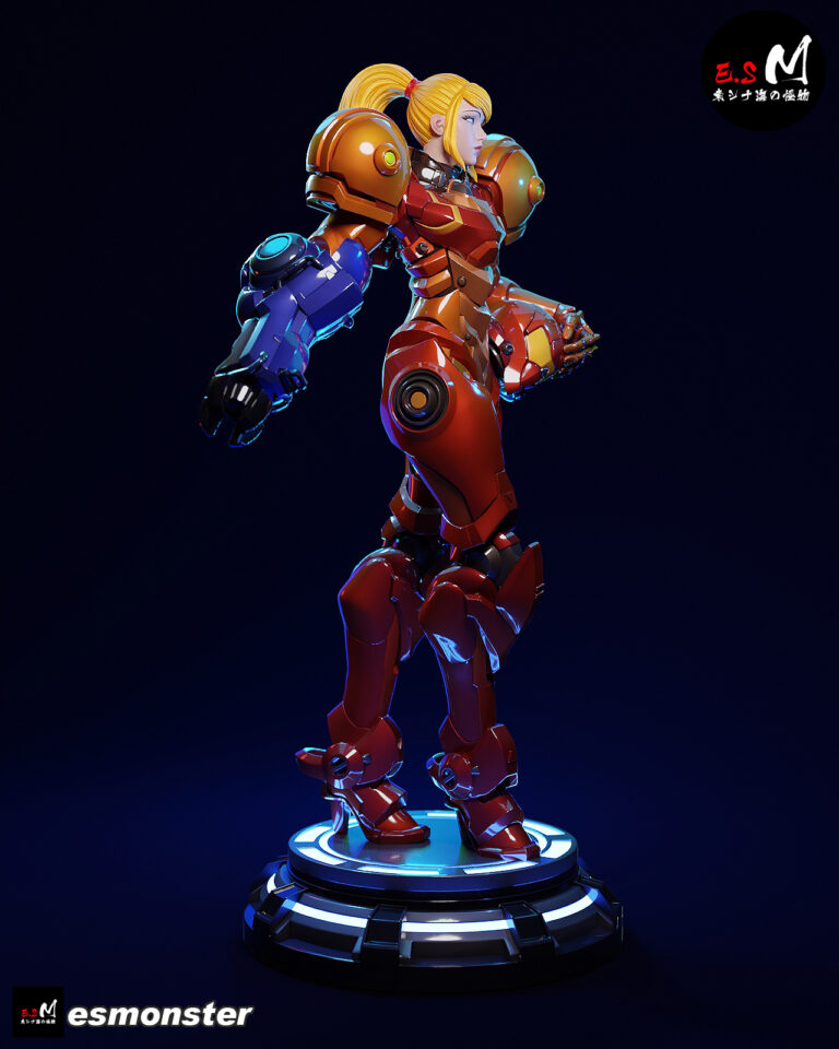 Samus Aran - Metroid - STL Files - STL Forge