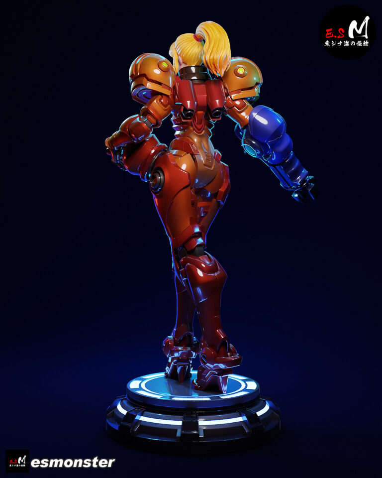 Samus Aran - Metroid - STL Files - STL Forge