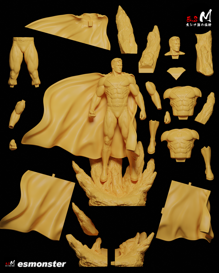 Superman 2 - DC - STL Files - STL Forge