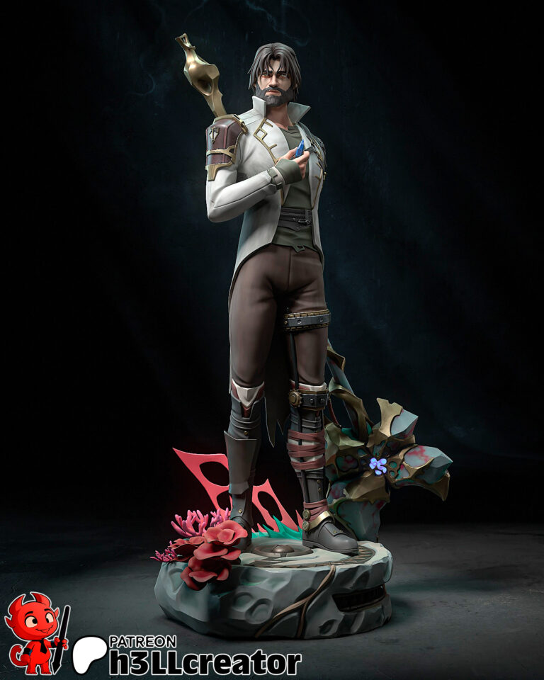 Jayce + Bust - League of Legends - STL Files - STL Forge