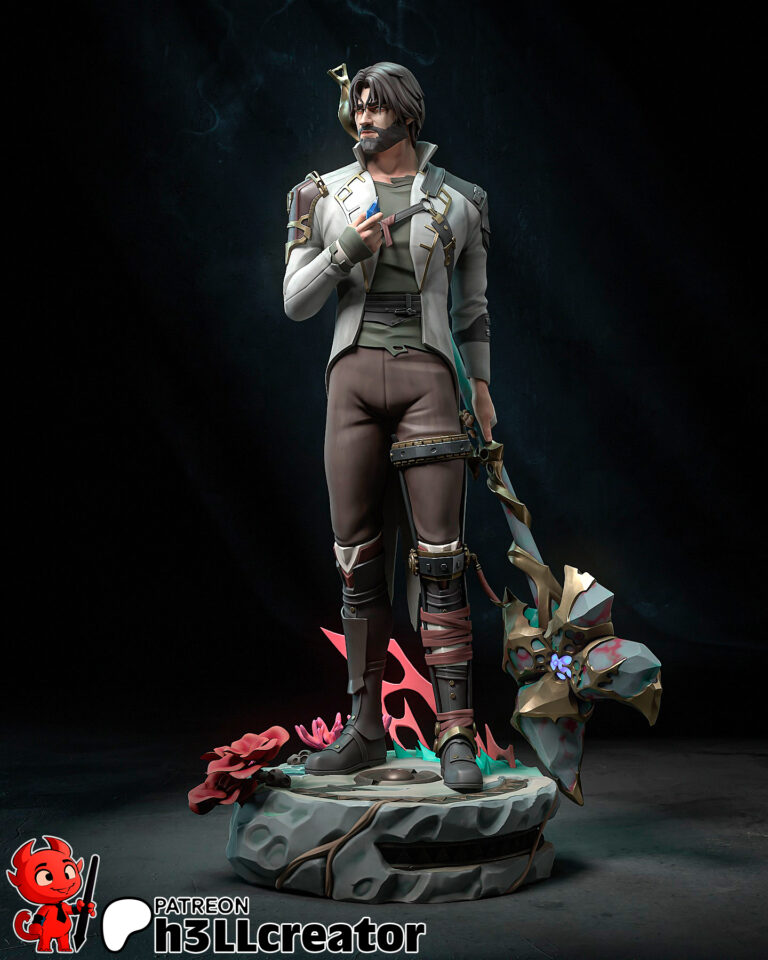 Jayce + Bust - League of Legends - STL Files - STL Forge