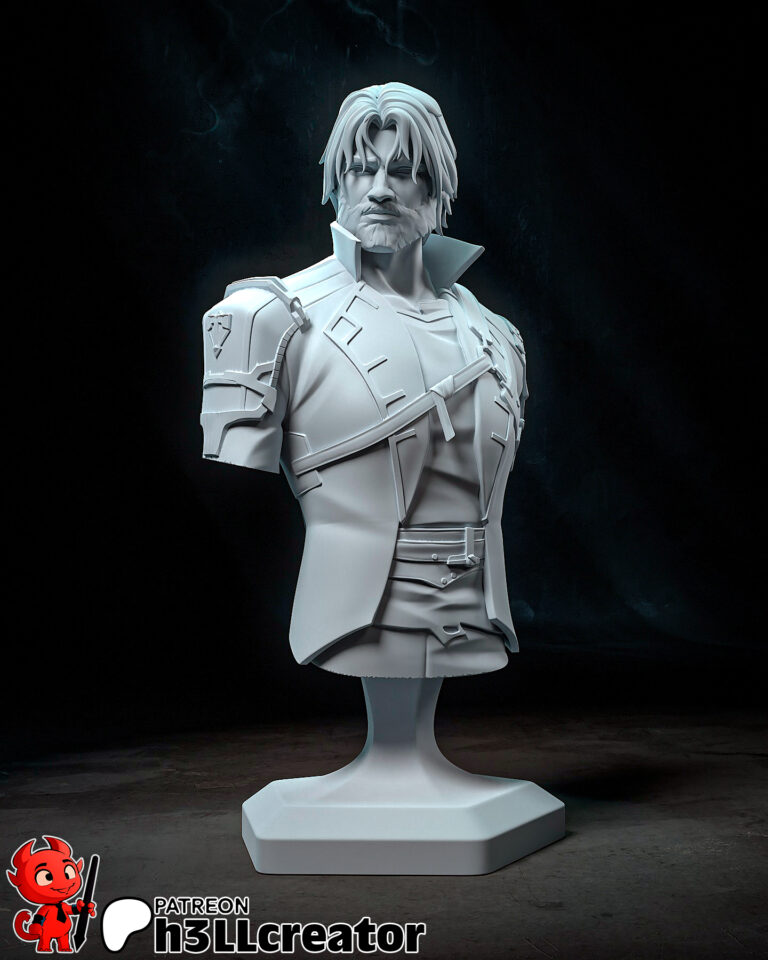 Jayce + Bust - League of Legends - STL Files - STL Forge