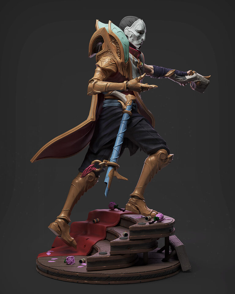 Jhin - League of Legends - STL Files - STL Forge
