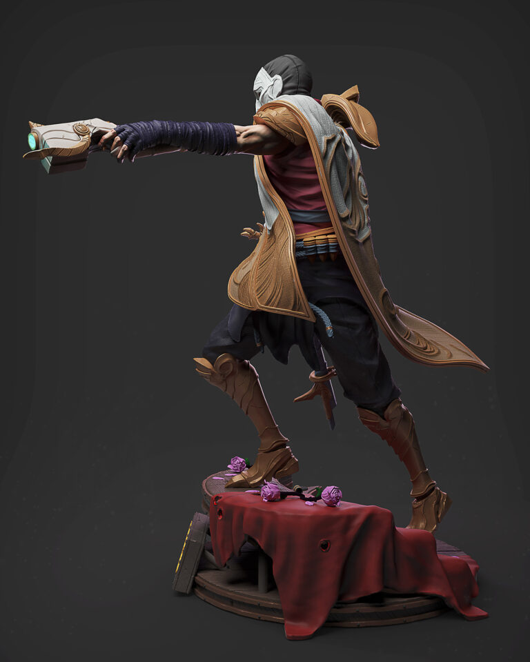 Jhin - League of Legends - STL Files - STL Forge