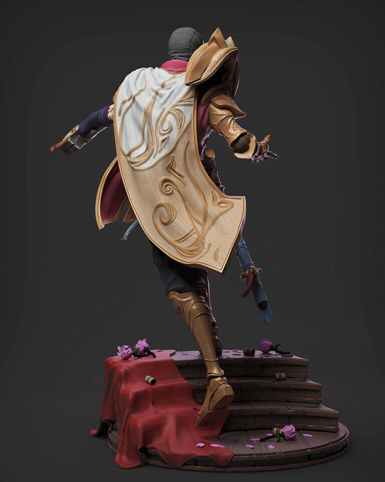 Jhin - League of Legends - STL Files - STL Forge