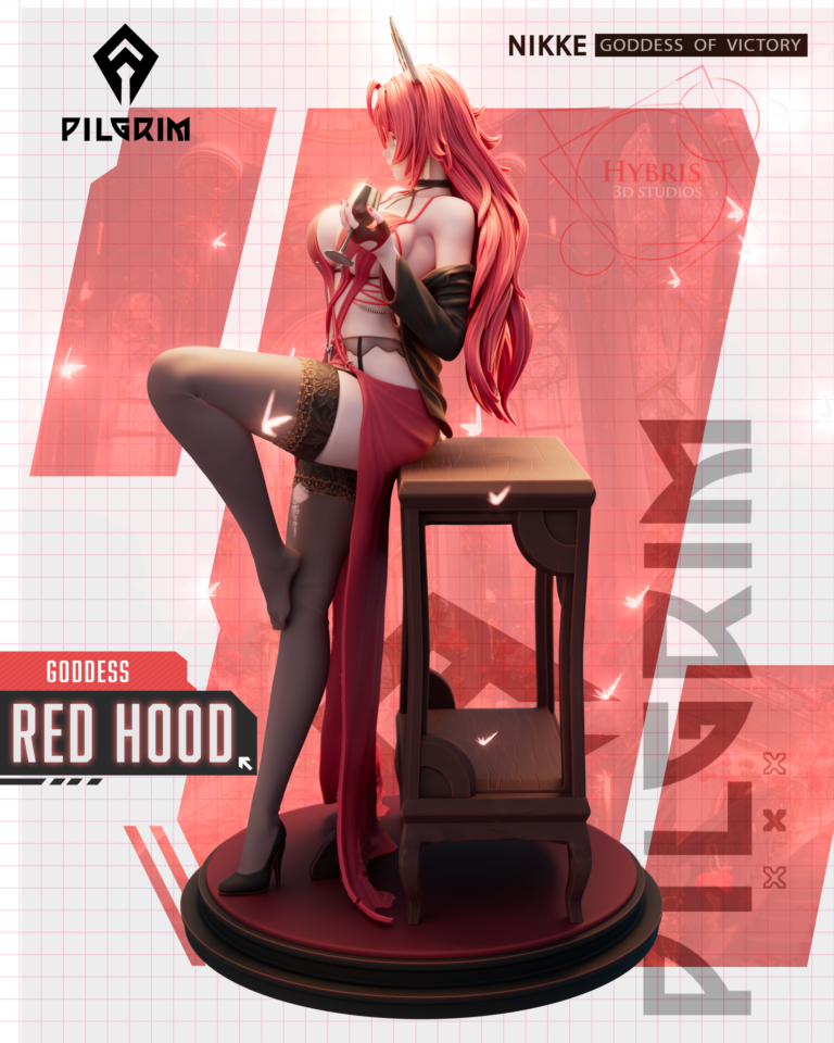 Red Hood + NSFW - Goddess of Victory: Nikke - STL Files