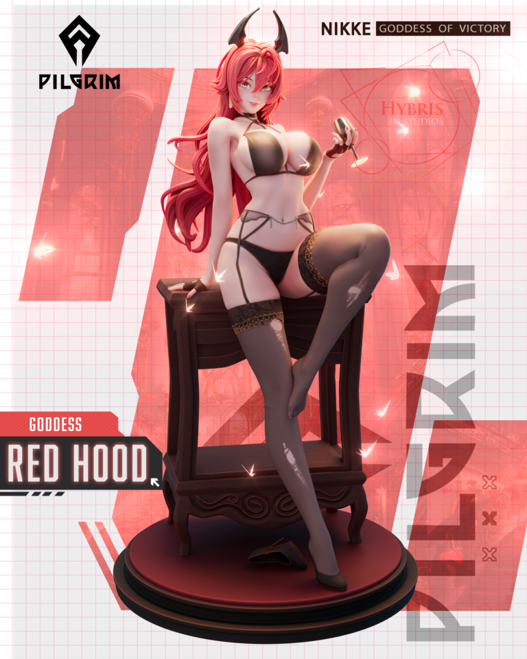 Red Hood + NSFW - Goddess of Victory: Nikke - STL Files