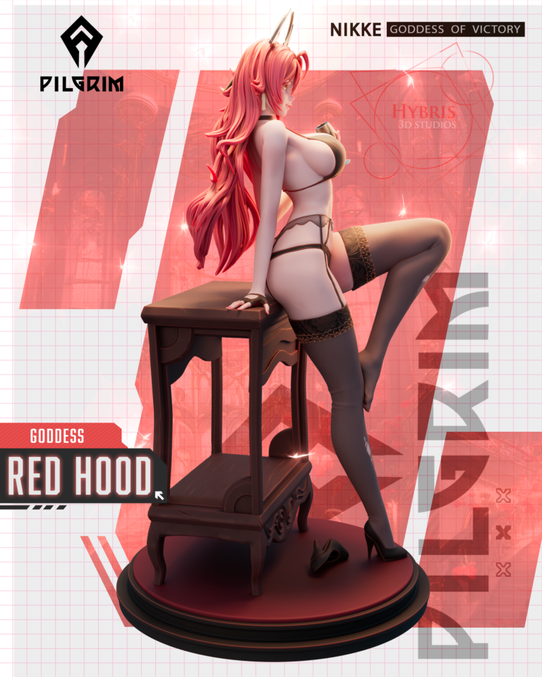 Red Hood + NSFW - Goddess of Victory: Nikke - STL Files