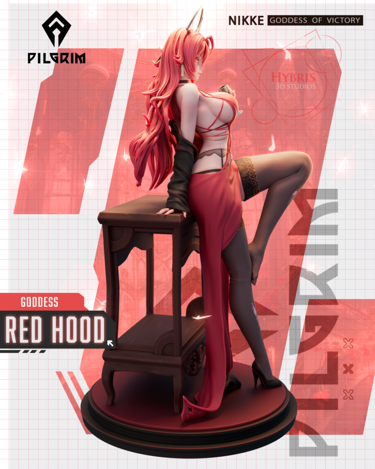 Red Hood + NSFW - Goddess of Victory: Nikke - STL Files