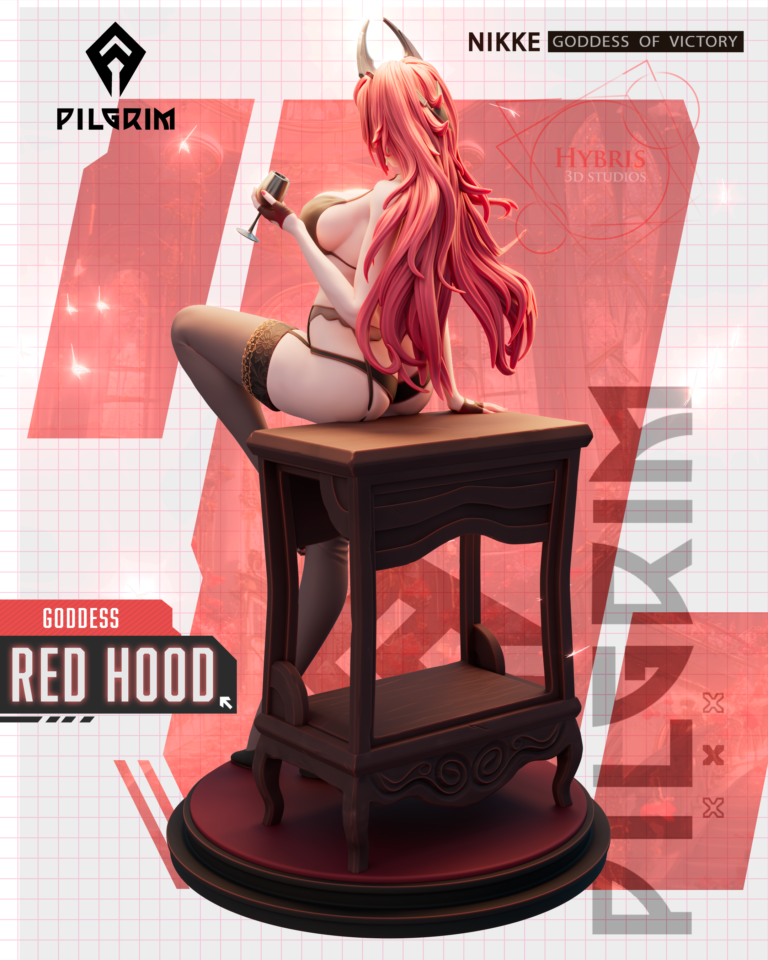 Red Hood + NSFW - Goddess of Victory: Nikke - STL Files