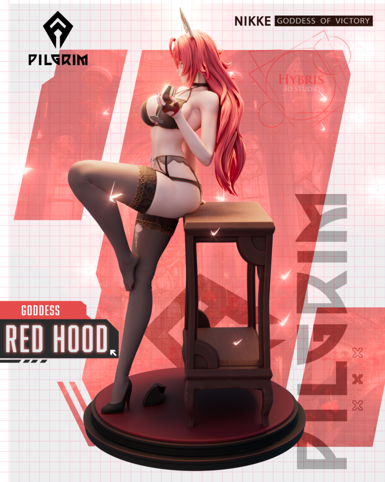 Red Hood + NSFW - Goddess of Victory: Nikke - STL Files