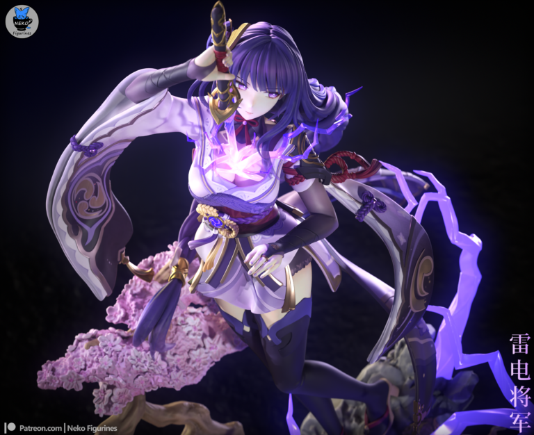 Shogun Raiden 2 - Genshin Impact - STL Files - STL Forge