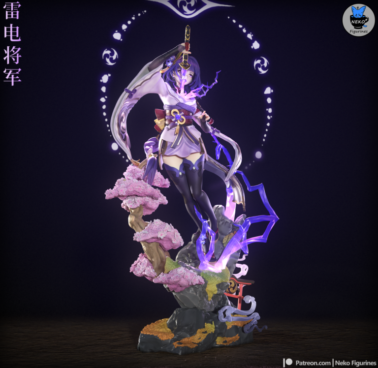 Shogun Raiden 2 - Genshin Impact - STL Files - STL Forge