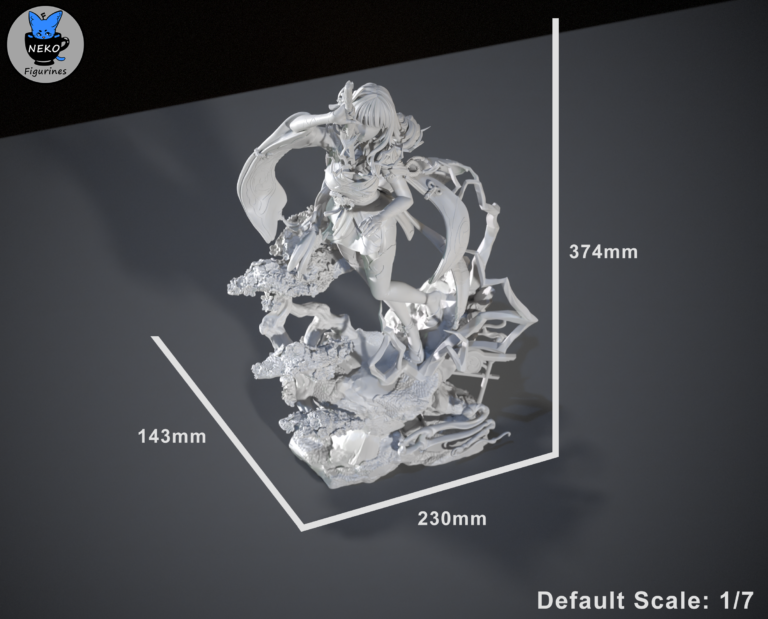 Shogun Raiden 2 - Genshin Impact - STL Files - STL Forge