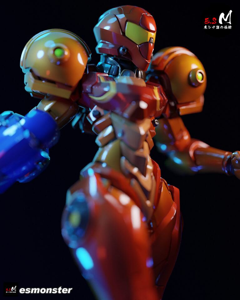 Samus Aran - Metroid - STL Files - STL Forge