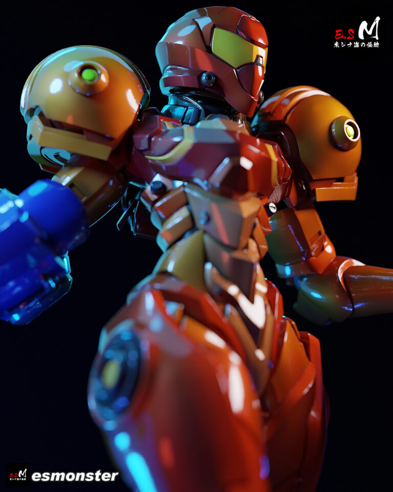 Samus Aran - Metroid - STL Files - STL Forge
