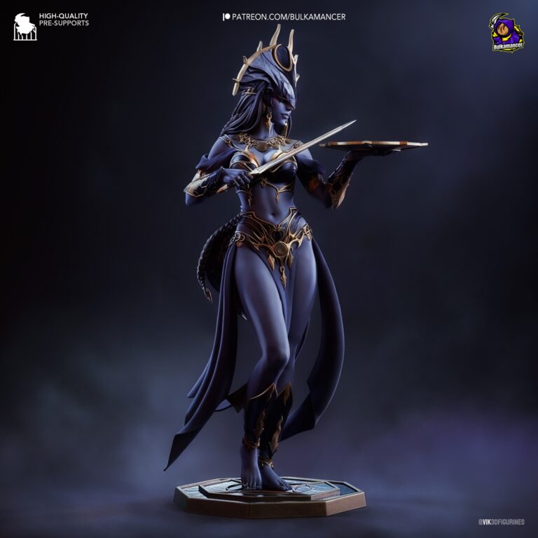 Shar - Baldur's Gate - STL Files - STL Forge
