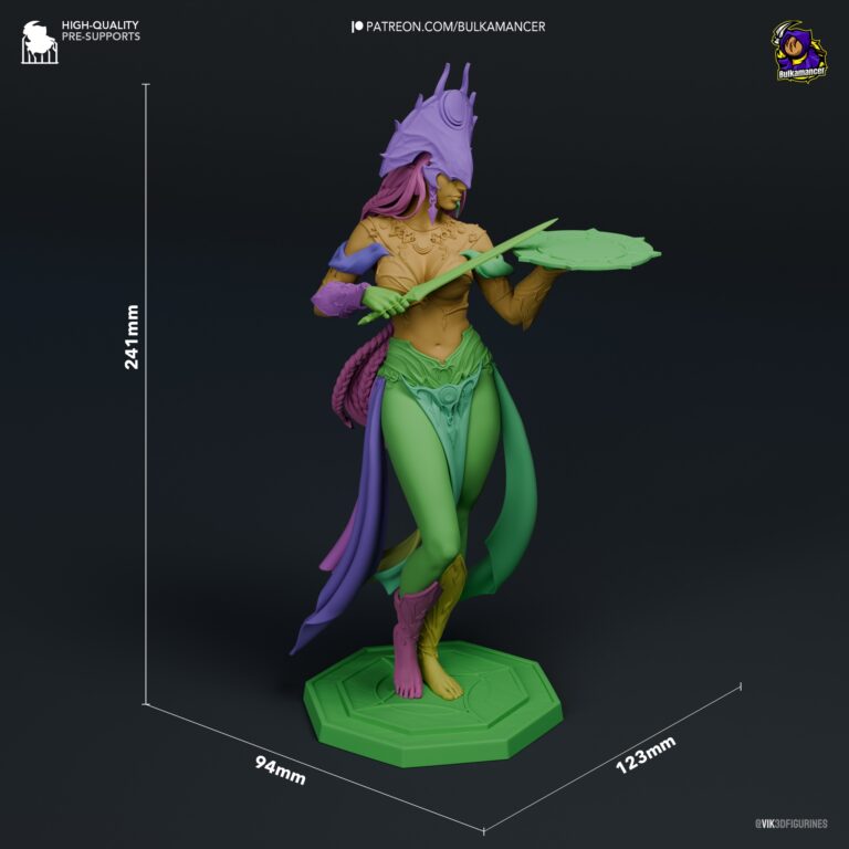 Shar - Baldur's Gate - STL Files - STL Forge