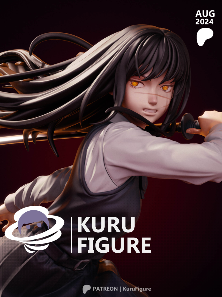 Asa Mitaka - Chainsaw Man - STL Files - STL Forge