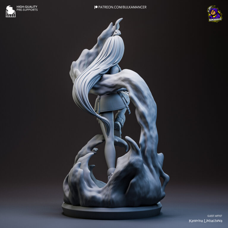 Tifa Lockhart 2 - Final Fantasy - STL Files - STL Forge