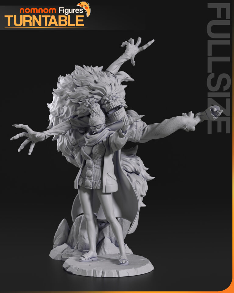 Seiko y Granny Okarun + Busto - Dandadan - STL Files
